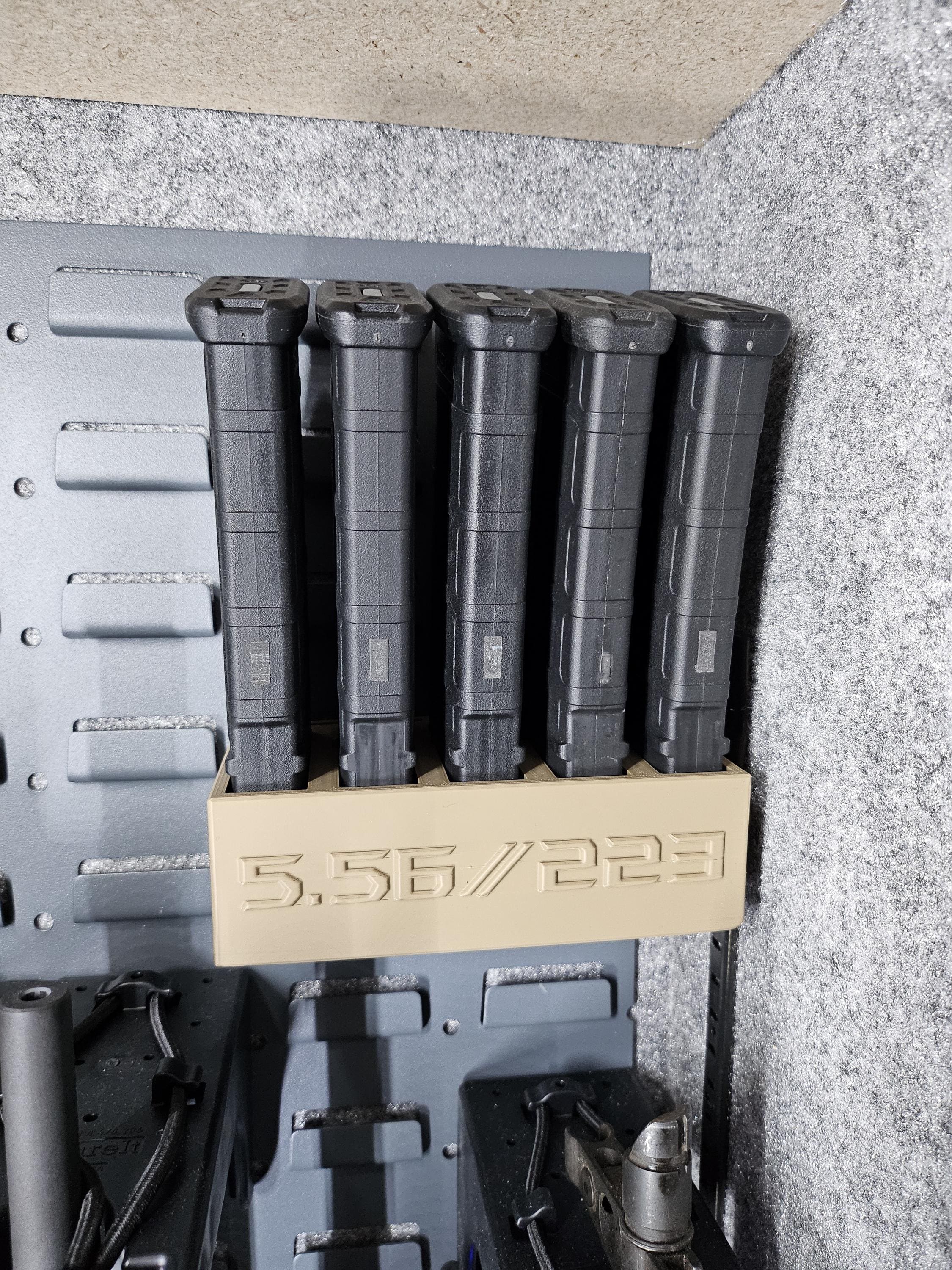 AR-15 magazine holder