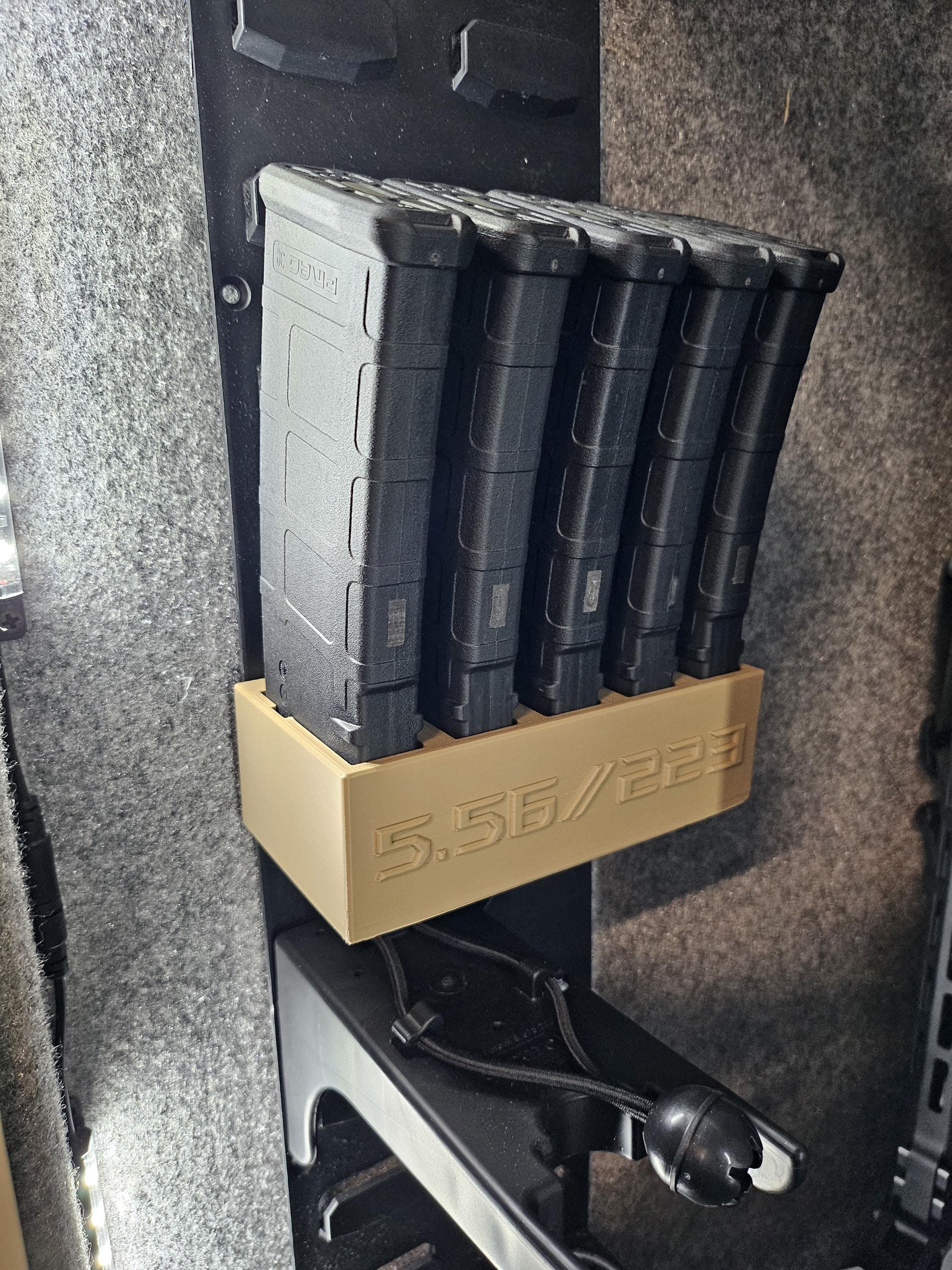 AR-15 magazine holder