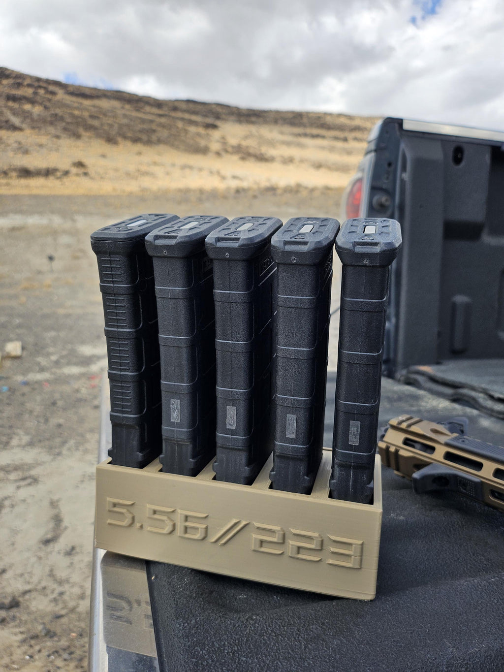 AR-15 magazine holder