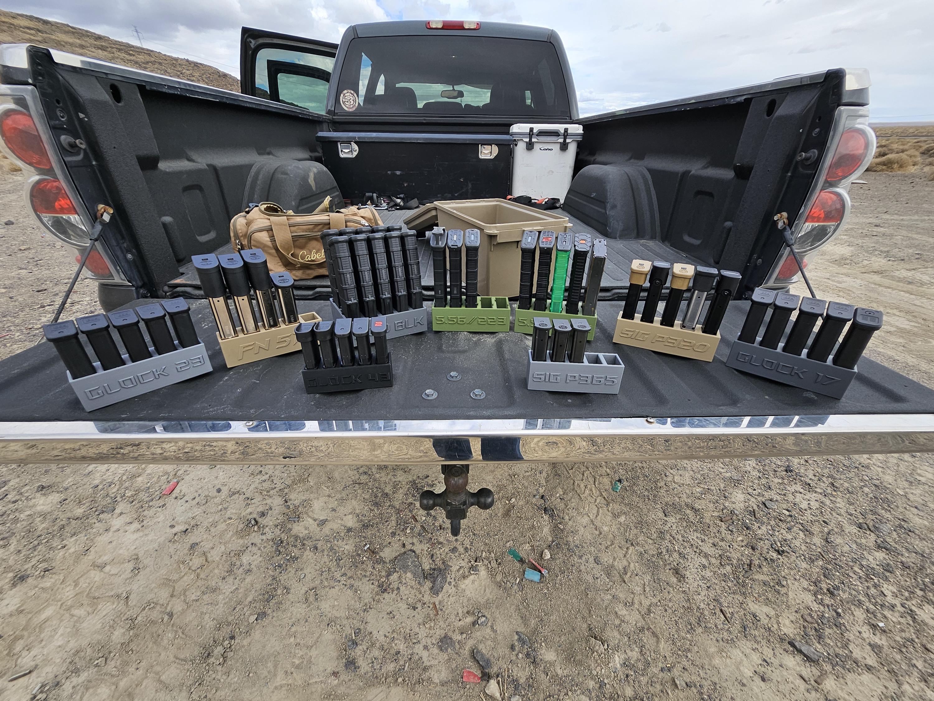 Glock double stack magazine holder