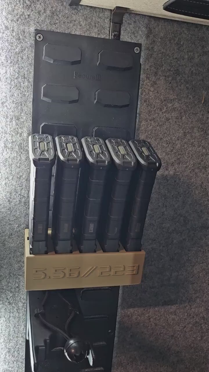 AR-15 magazine holder